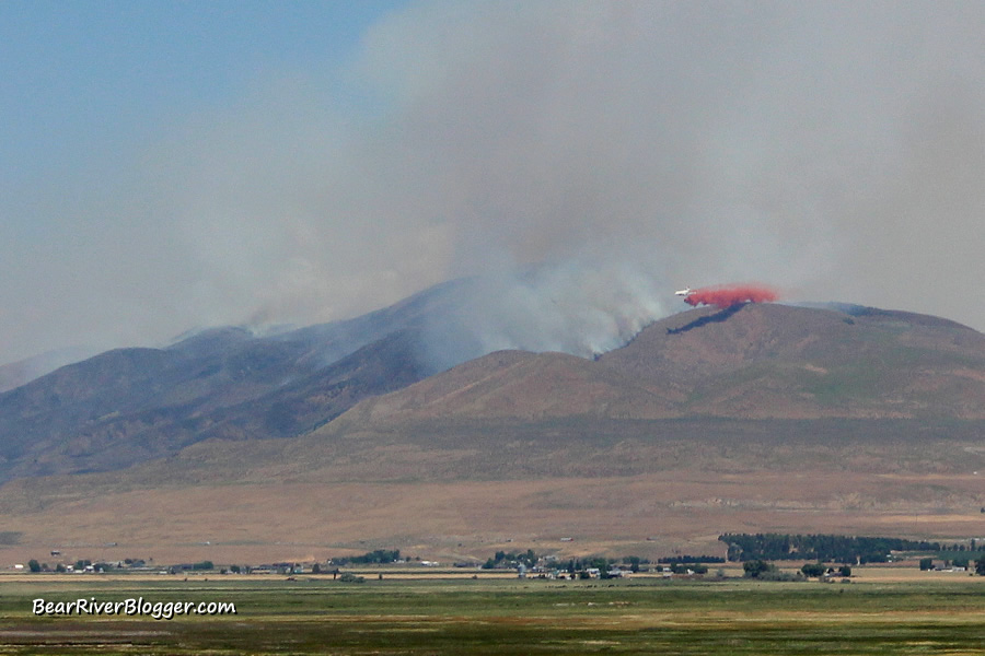 radio hill wildfire, tremonton uah