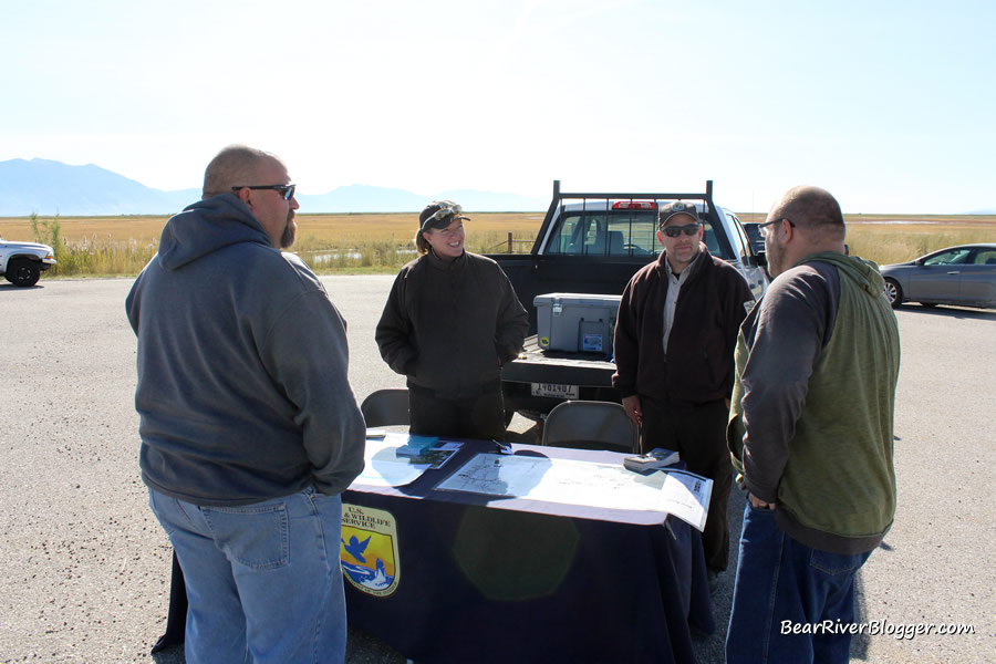 bear river migratory bird refuge management talking with the public.