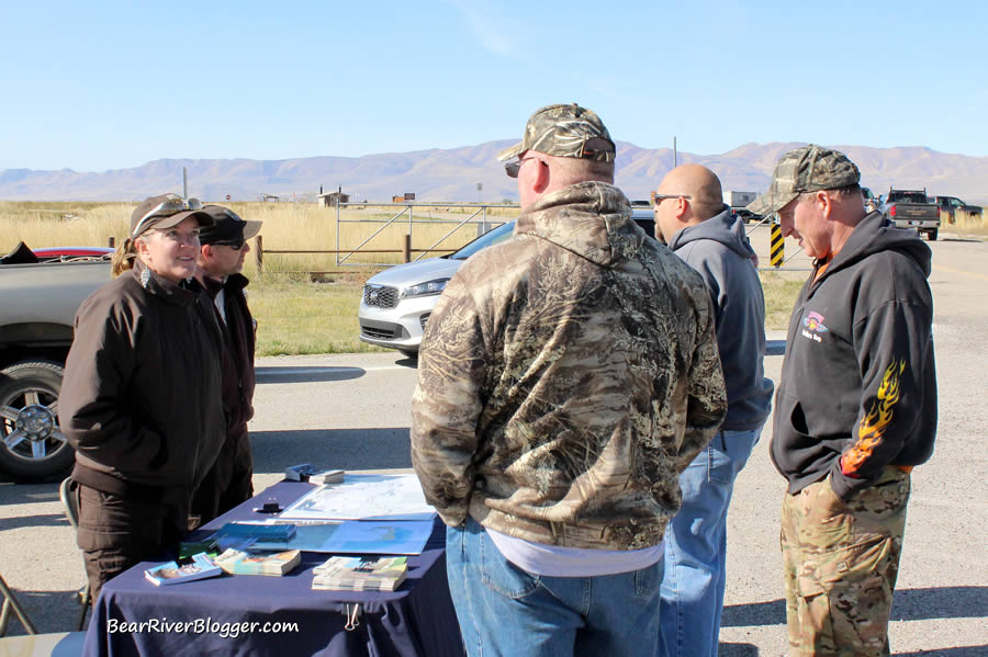 bear river migratory bird refuge management talking with the public.