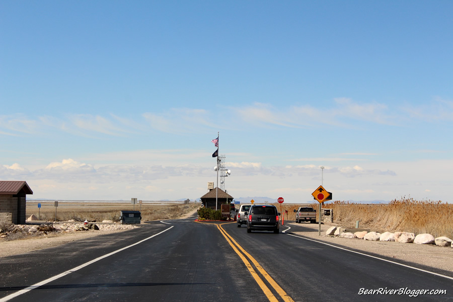 antelope island toll booth