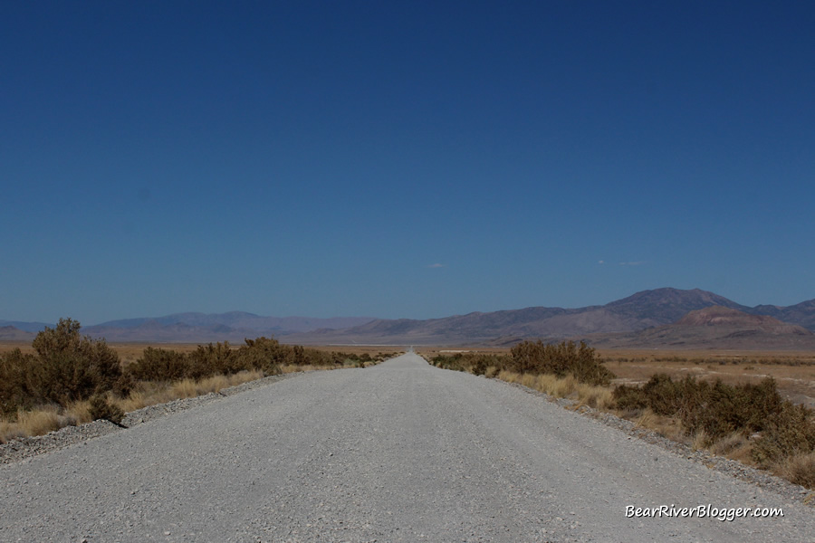 sagebrush alongside the pony express trail.