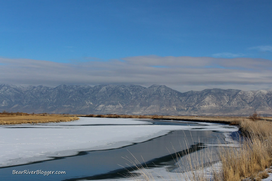 frozen bear river