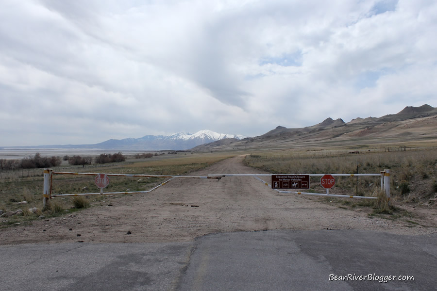 south island trail hike on antelope island