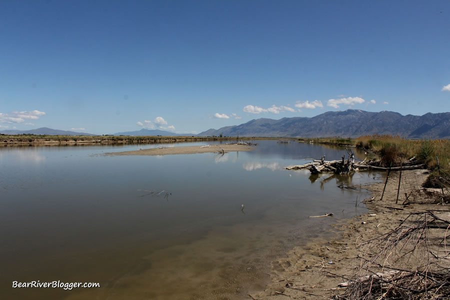 low water on the bear river