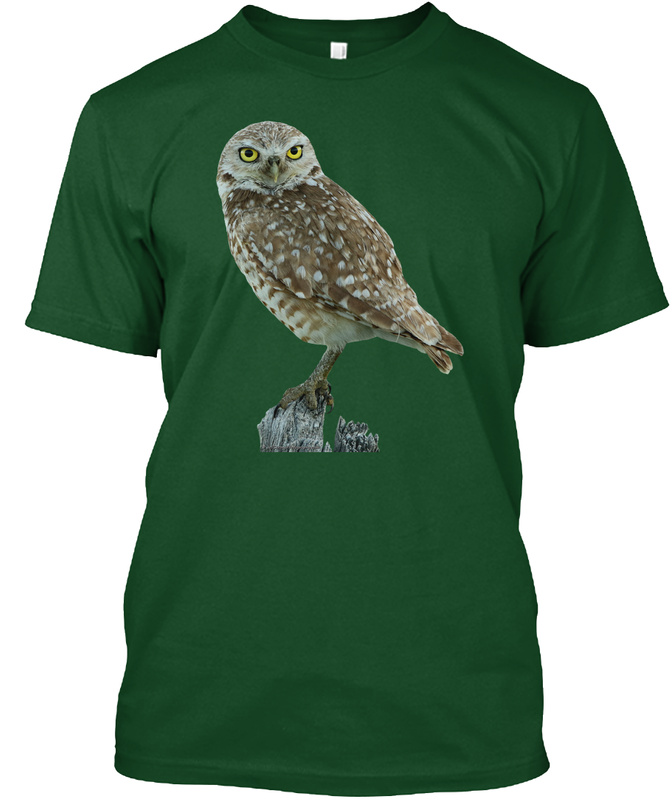 burrowing owl t-shirt