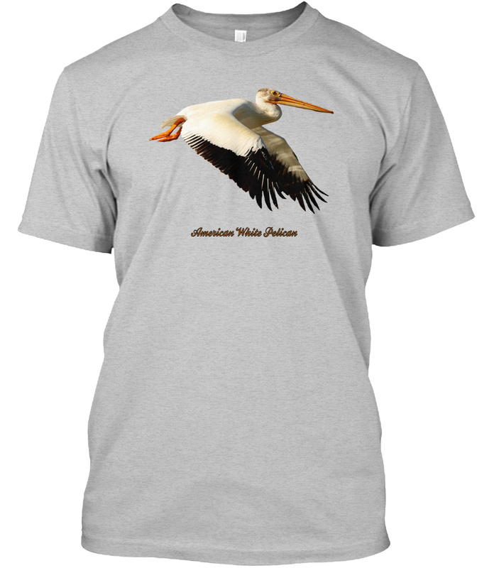 american white pelican t-shirt