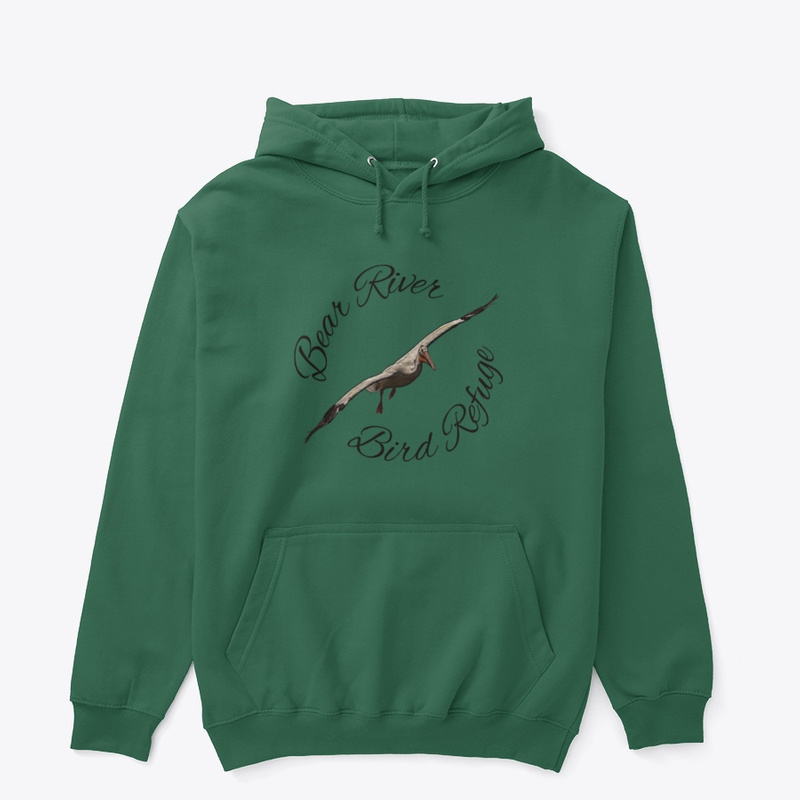 bear river bird refuge hooded sweatshirt