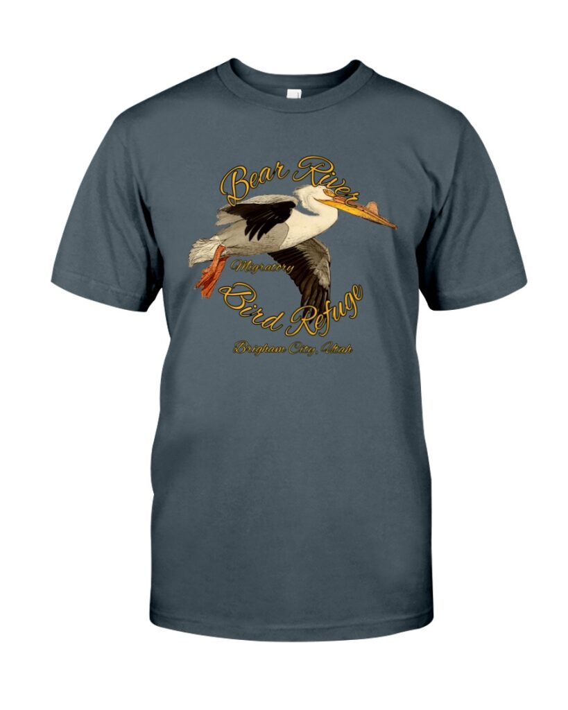 bear river migratory bird refuge t-shirt
