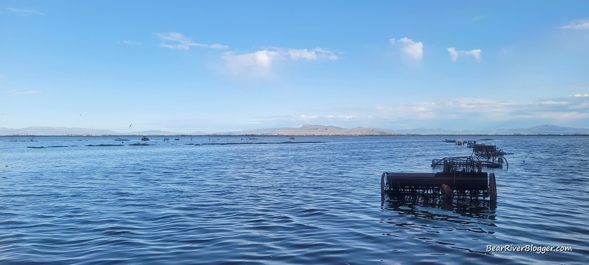 flooding on the bear river migratory bird refuge