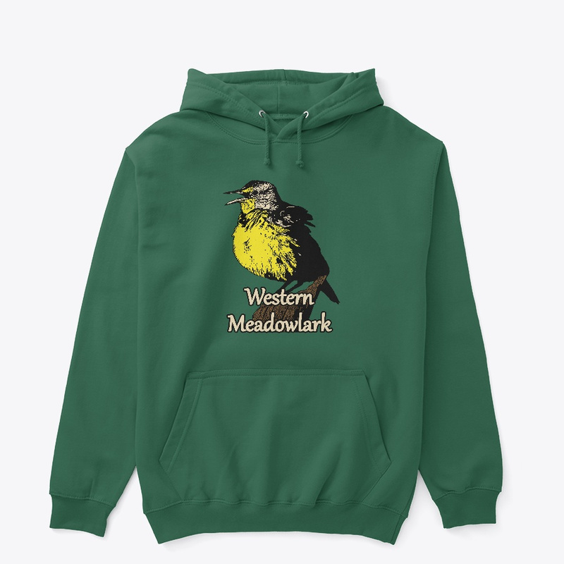 western meadowlark hooded sweatshirt