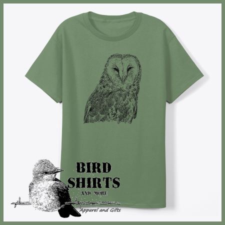 barn owl t-shirt