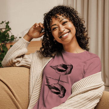 american avocet women's relaxed t-shirt
