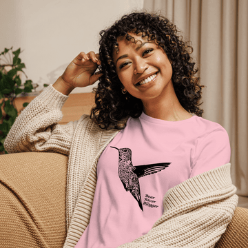 hummingbird women's relaxed t-shirt
