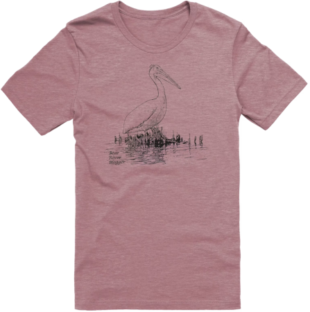 American white pelican t-shirt